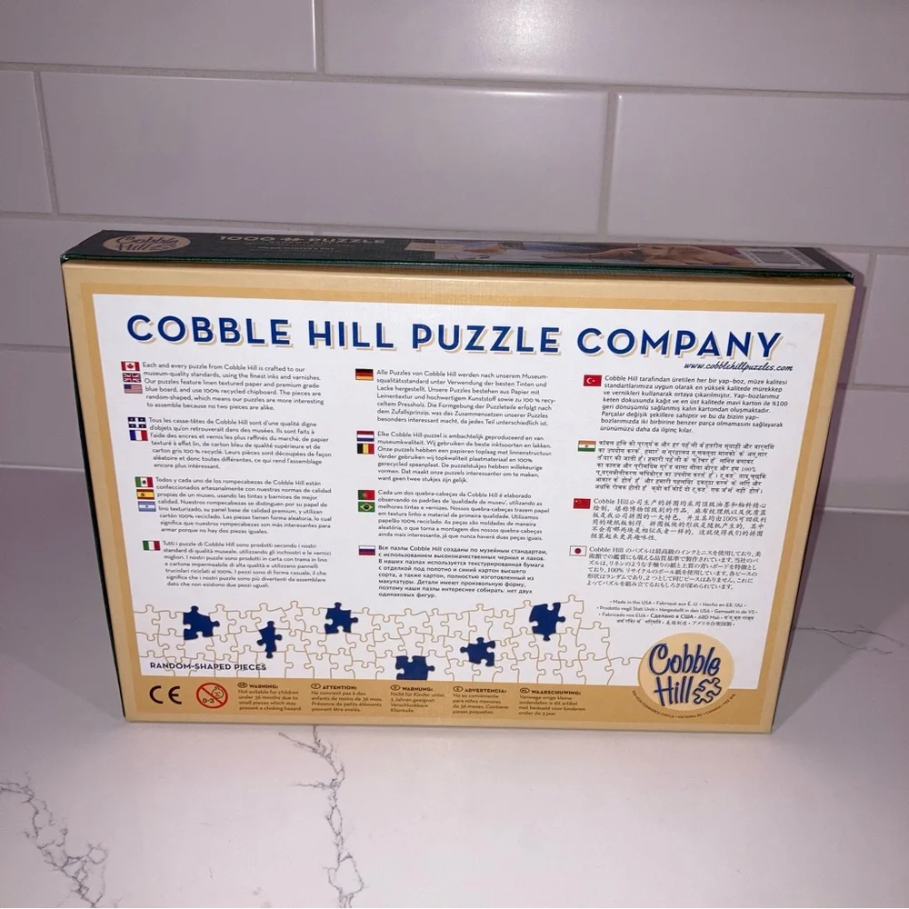 1000 Piece Warm Winter’s Day Bird Jigsaw Puzzle - Cobble Hill - Picture 2 of 4